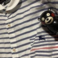 BURBERRY マリンボーダーダンガリードレス　¥8999→現