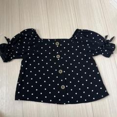 半袖　トップス　しまむら　ブラウス　キッズ