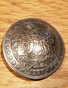 レア 1896モルガンコンチョ レア 1896モルガンコンチョ（USコインコンチョレプリカ モルガン