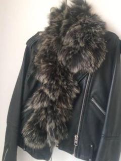 Real fur Rabbit ラビットリアルファー マフラー アクセサリー