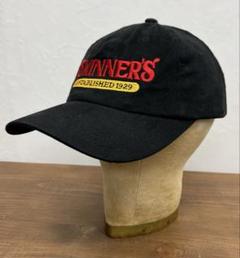 SKINNER'S 6パネル ベースボールキャップ ブラック 企業物
