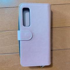 Android One S8 ケース 財布付き スマホケース ピンクゴールド