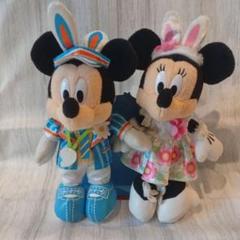 【ミッキー＆ミニー イースターぬいぐるみセット】