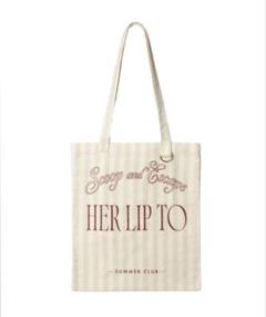 Her lip to Pierre Tote Bag トートバッグ ベージュ Bags