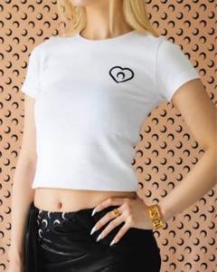 ☆最終値下げ☆ 【新品】MARINE SERRE トップス tシャツ MARINE SERRE Marine Serre マリーン セル ロンT カットソー