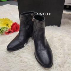 コーチ　Coach スエードファー　ショートブーツ　黒　24.5 楽天市場】コーチ（ブーツ｜レディース靴）：靴の通販