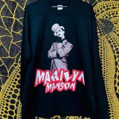 BBXL Tシャツ 長袖 黒 マリリンマンソン MARILYN MANSON - メルカリ
