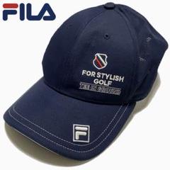 FILA GOLF/フィラゴルフ ネイビー系色 ゴルフキャップ