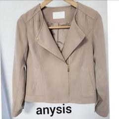 未使用◆any SIS レザージャケット　羊革 2025年最新】any SiS レディース レザージャケット・ライダース