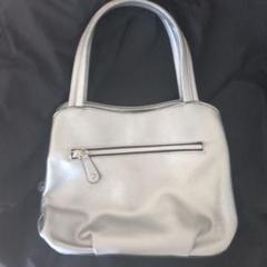 シルバートートバッグ