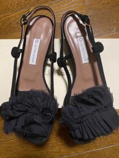【新品未使用／裏張済】L’AUTRE CHOSE サンダル 値下げ✳︎L' AUTRE CHOSE メッシュフラットサンダル - メルカリ