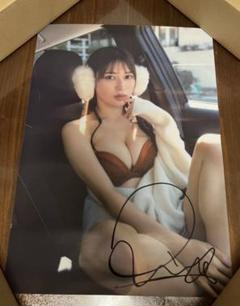 雪平莉左 直筆サイン入りクリアアクリルアート 雪平莉左 セクシー 腋見せ 直筆サイン入チェキ - メルカリ