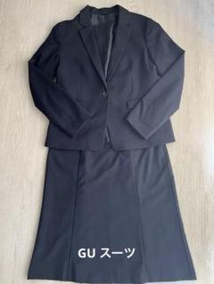 【美品】GU ジーユー　スリーピーススーツ　2ボタン　紳士服　ネイビー 美品】⭐︎GU ジーユー⭐︎スリーピーススーツ⭐︎ネイビー⭐︎M