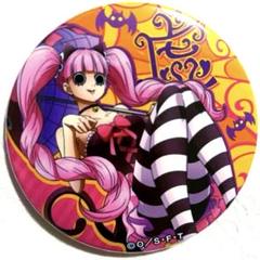 ONE PIECE ワンピース ペローナ ハロウィン 輩缶バッジ 麦わら