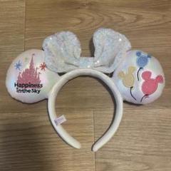【美品】40周年バルーンデザイン　ミッキーカチューシャ