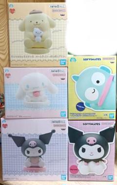 サンリオ　SOFVIMATES 12点セット サンリオキャラクターズ ルームライト・SOFVIMATES 5点セット