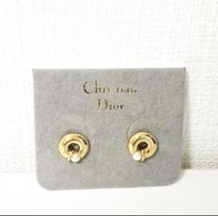 Christian Dior ゴールド パール ピアス - メルカリ