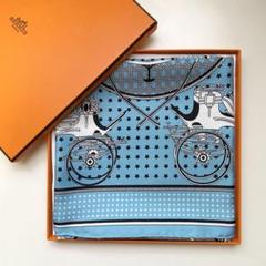 未使用 エルメスHERMES カレ 55 ブリッド ドゥ ガラ スカーフ