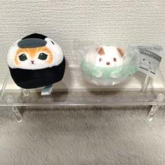 mofusand 海の生き物にゃんおかおマスコット　&　マスコット　ポチャッコ