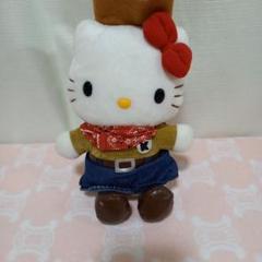 サンリオキティちゃんぬいぐるみ[カウボーイペアver.] 希少 サンリオ キティ カウボーイ マスコット ぬいぐるみ - メルカリ