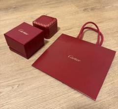 ネオさま専用　Cartier 赤 アクセサリーケース2点 Cartier リングケース アクセサリーケース ジュエリーBOX