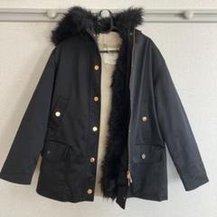 kate spade リボン　ファー　コート サイズ2 シンチ ウエスト フォー ファー コート | アウター | ケイト