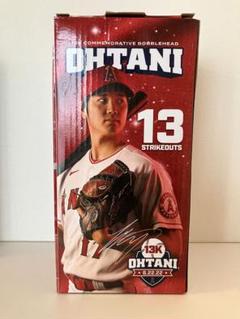 【最終値引き】大谷翔平ボブルヘッドフィギュア1試合13奪三振記念 MS】大谷翔平 2023年4月8日球場配布 自己最多13奪三振記念