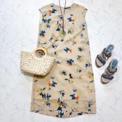 美品✨パラスパレス ロングワンピース ノースリーブ 洗える size3 L