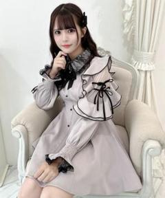 新品★ ROJITA ラッフルショルダーワンピース 地雷系 ロジータ 量産型 ROJITA ワンピース ラッフルショルダーワンピース : ZOZOTOWN