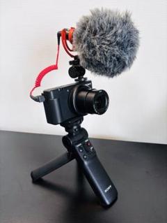 【美品】ZV-1 グリップ バッテリ チャージャー【RODEマイク付き】 美品】ZV-1 グリップ バッテリ チャージャー【RODEマイク付き