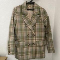 Karxige レディース　チェック　テーラードジャケット　S