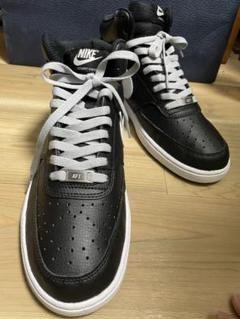 NIKE コートビジョンMID ブラックファントム新古品　28cm 2025年最新】nikeコートビジョンmidの人気アイテム - メルカリ
