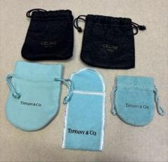 Tiffany 巾着袋 保存袋 ♥可愛い♥集めたい♥ギフト♥綺麗♥まとめ売り 極美品》Tiffany ティファニーショップ袋 巾着袋 保存袋♥可愛い