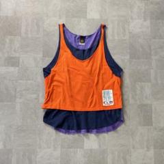 Layered Tank Top orange M