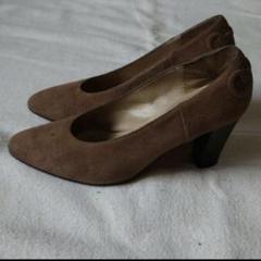 GUCCI グッチ パンプス ヒール靴 金具付き レッドブラウン 37C GUCCI グッチ パンプス ヒール靴 金具付き レッドブラウン 37C