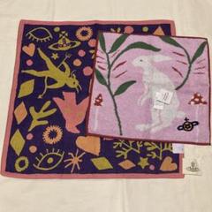 未使用　Vivienne Westwood ハンカチ　きのこ　総柄　キノコ ヴィヴィアンウエストウッド ◇未使用 タグ無し◇ きのこ 総柄