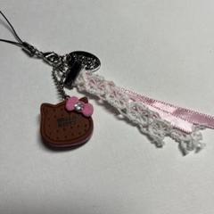 USJ ハローキティ　ストラップ　2012年製 希少 携帯ストラップ レア☆2012年製 ハローキティ USJ ユニバ ハロウィン限定