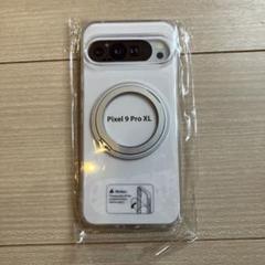 新品　Google Pixel9 Pro XL カバー　リング付 スタンド　透明のサムネイル