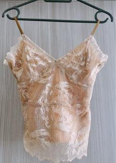 snidel✧*。ベージュ 花柄レース キャミソールのサムネイル