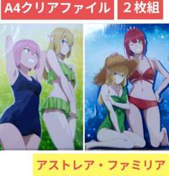 送料無料☆リュー水着A4クリアファイル/ダンまち/ダンジョンに