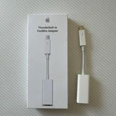 611 Apple Thunderbolt アダプタ A1463 純正 Apple Thunderbolt FireWire Adapter 純正