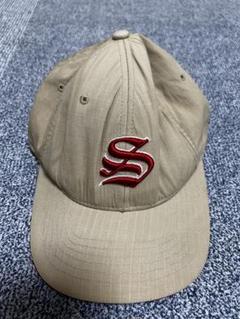 90s OLD STUSSY hats キャップ リップストップ Sロゴ