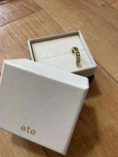 2回使用】eteピアス(片耳)購入証明書つき - メルカリ