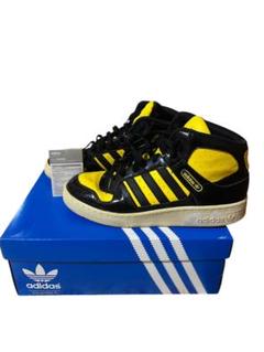 adidas FORUM MID フォーラム ミッド イエロー×ブラッ