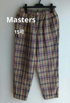 MASTERS チェック柄 ゴルフパンツ 15号