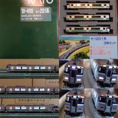 室内灯有】KATO 10-499 キハ201系 3両セット - メルカリ