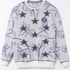 希少⛄️MARK&LONA クルーニット XL スカル 星 大きいサイズ