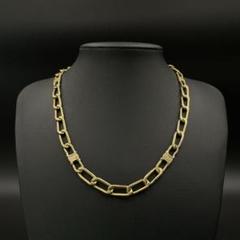 オールド　セリーヌ　ロングネックレス　2連　トリオンフ　ロゴ　ゴールド　刻印入り オールド セリーヌ ロングネックレス 2連 トリオンフ ロゴ