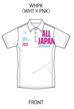 デサントインターハイ限定ポロシャツ　Tシャツ 2025インターハイ限定ポロシャツ|32JAD562|ミズノトレーニング