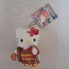 【激レア】レトロ ご当地キティ ぬいぐるみキーホルダー 金沢限定 ハローキティ ご当地キティ 金沢限定 忍者キティ ぬいぐるみ